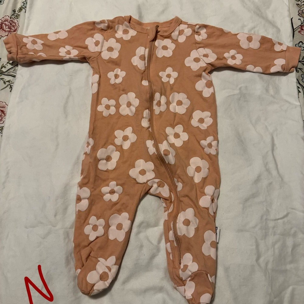 Floral Kids One Piece